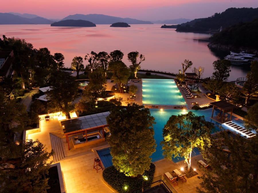 Indoor pool, seasonal outdoor pool, sun loungers, lifeguards on site