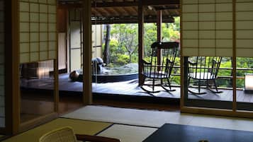 Garden Suite with Open Air Bath Non-smoking | In-room safe, free WiFi, bed sheets