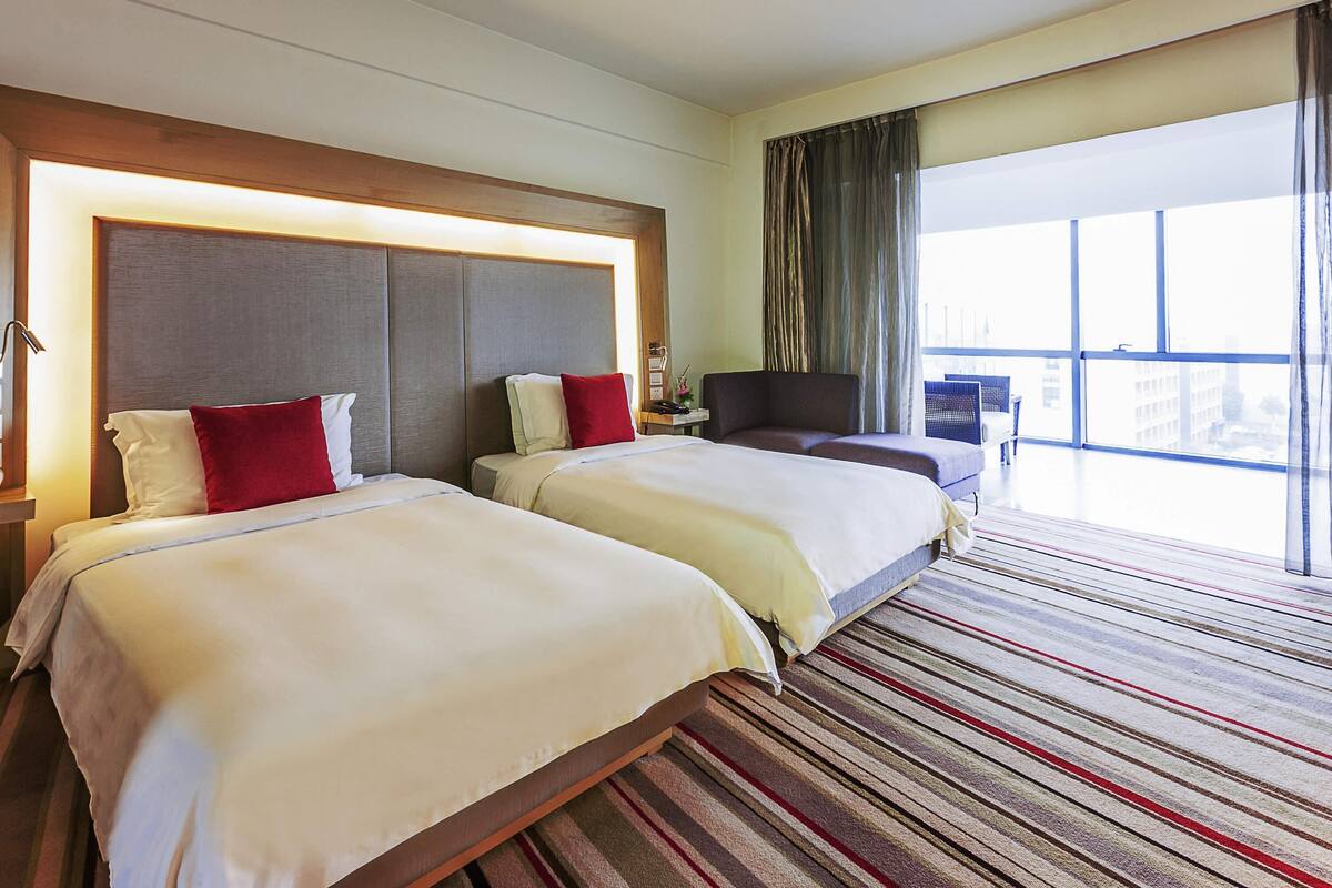 1 Schlafzimmer, Bettwäsche aus ägyptischer Baumwolle