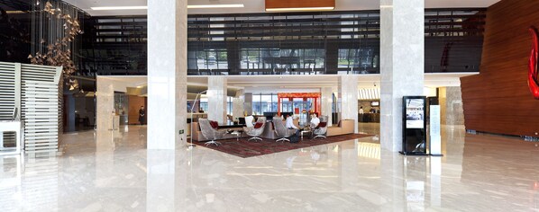 Check-in/check-out kiosk