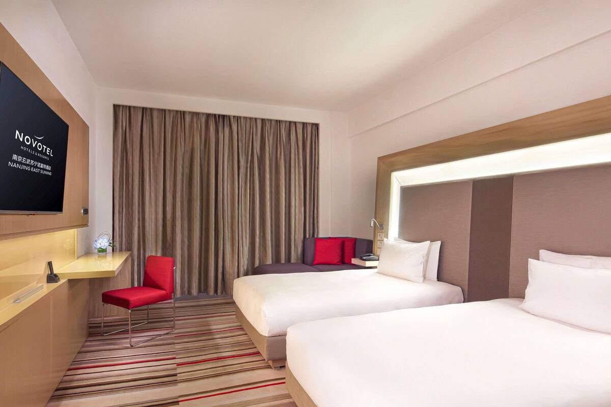 Habitación estándar, 2 camas individuales | 1 dormitorio, sábanas de algodón egipcio, ropa de cama de alta calidad