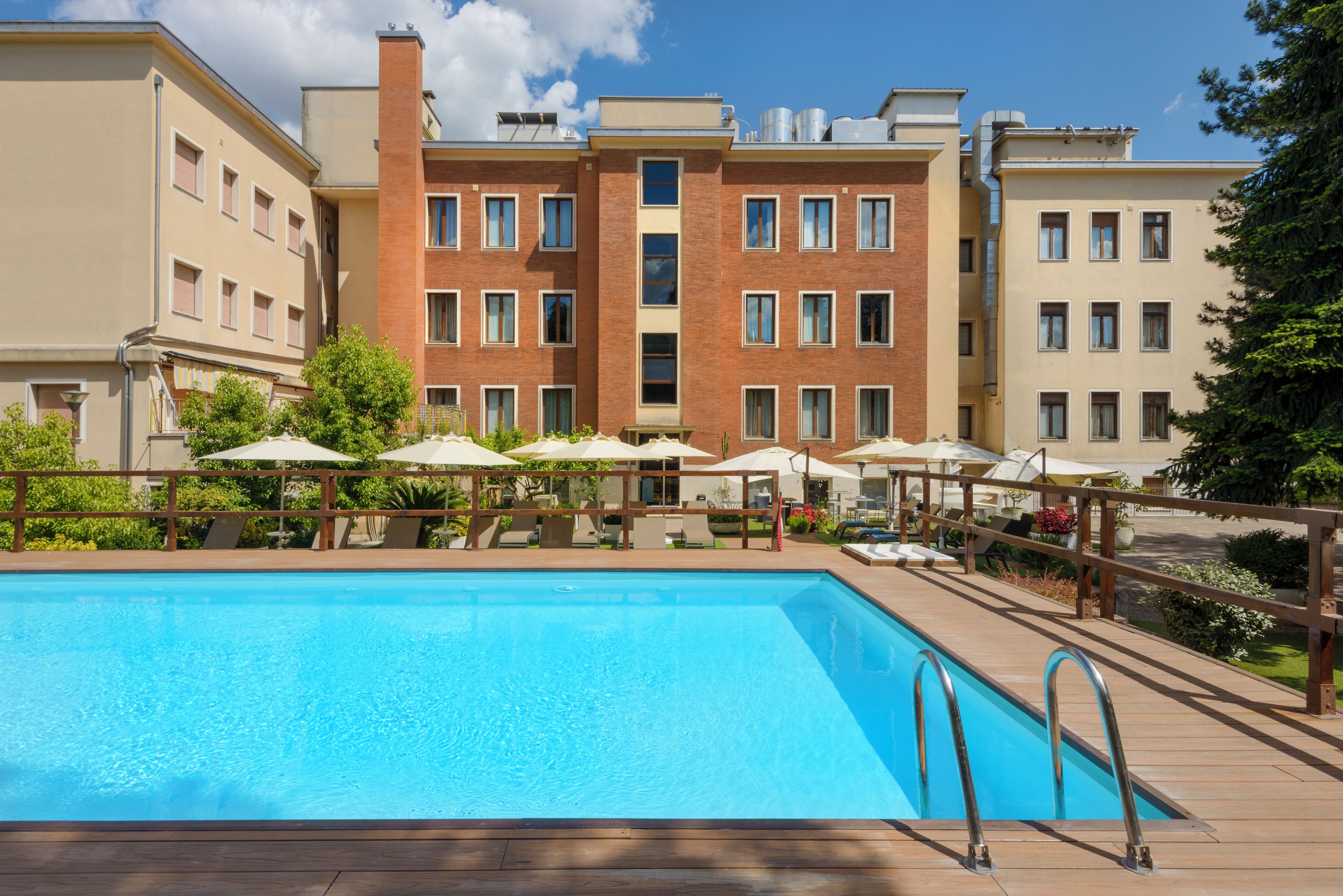 Seasonal outdoor pool