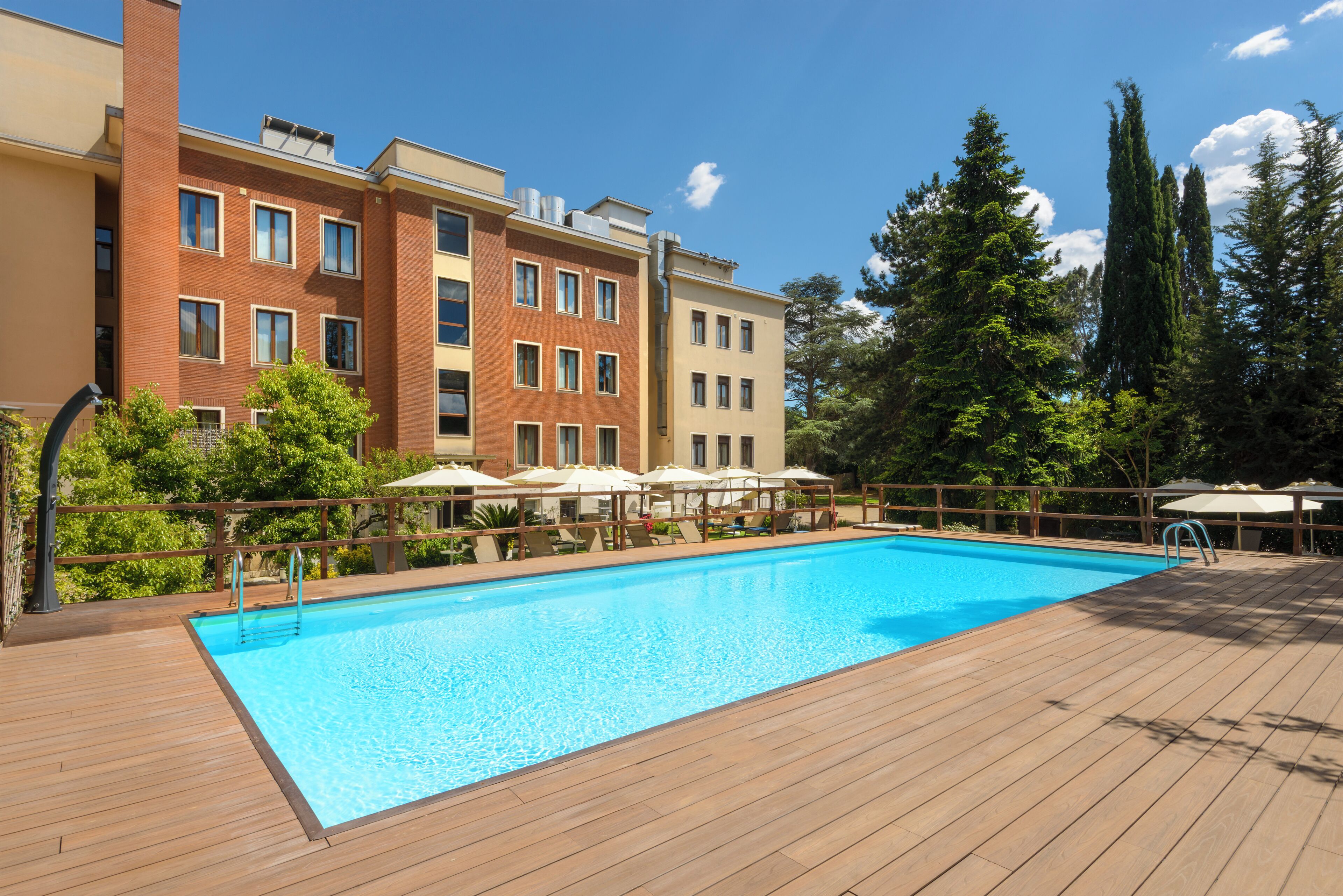 Seasonal outdoor pool