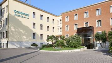Fassade der Unterkunft