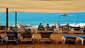 Playa privada cerca y servicio gratuito de transporte a la playa