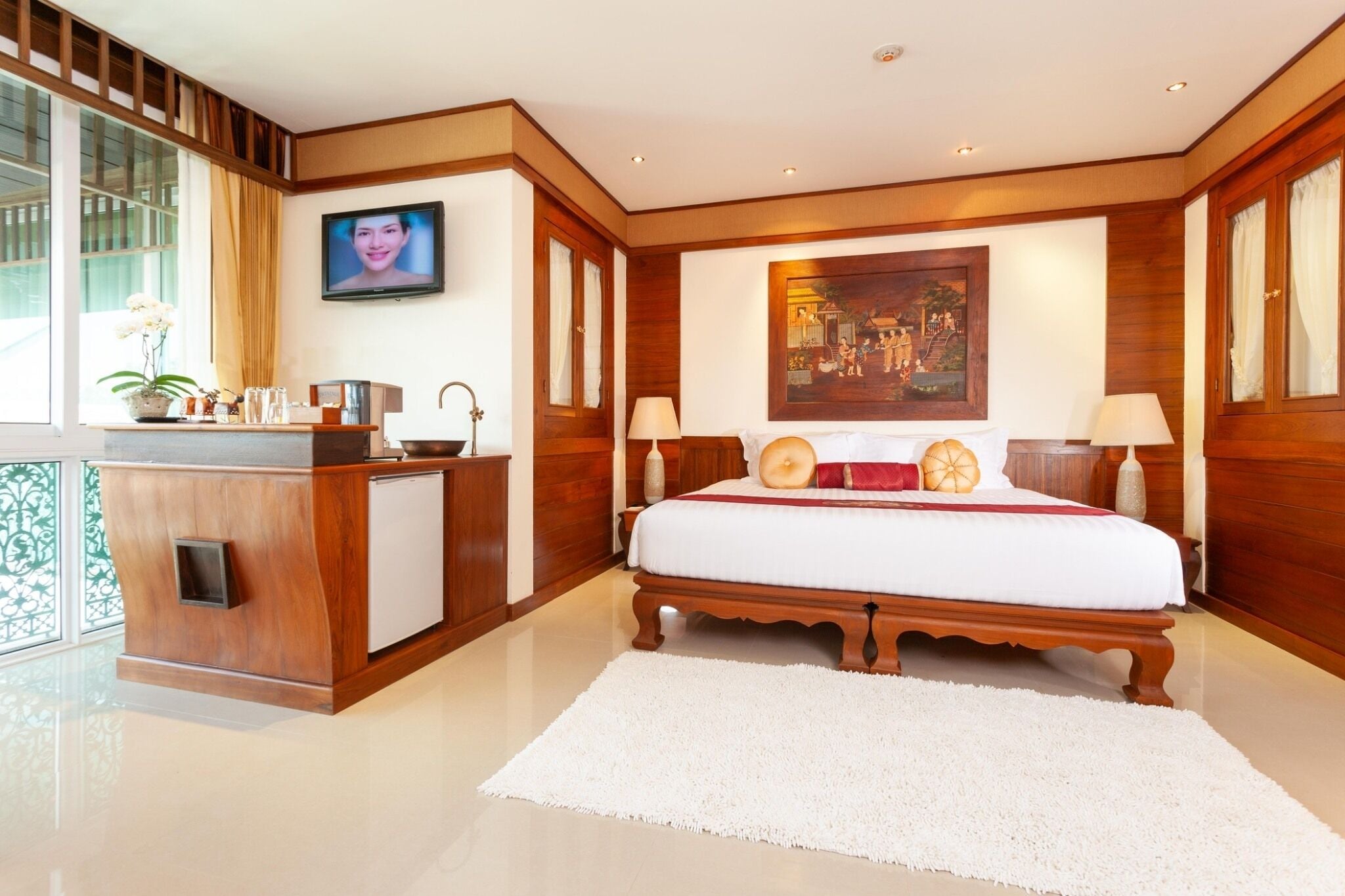 junior room | 1 bedroom, minibar, in-room safe, individually decorated