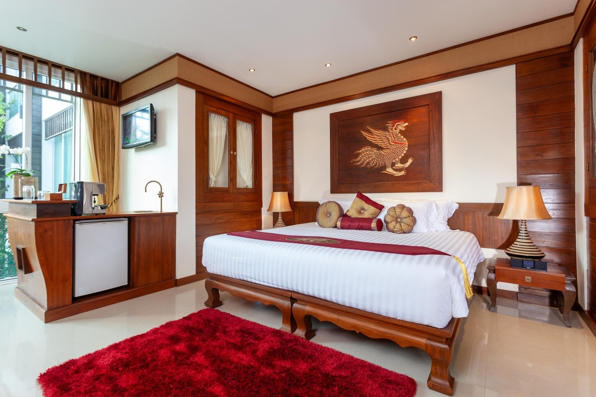 junior room | 1 bedroom, minibar, in-room safe, individually decorated