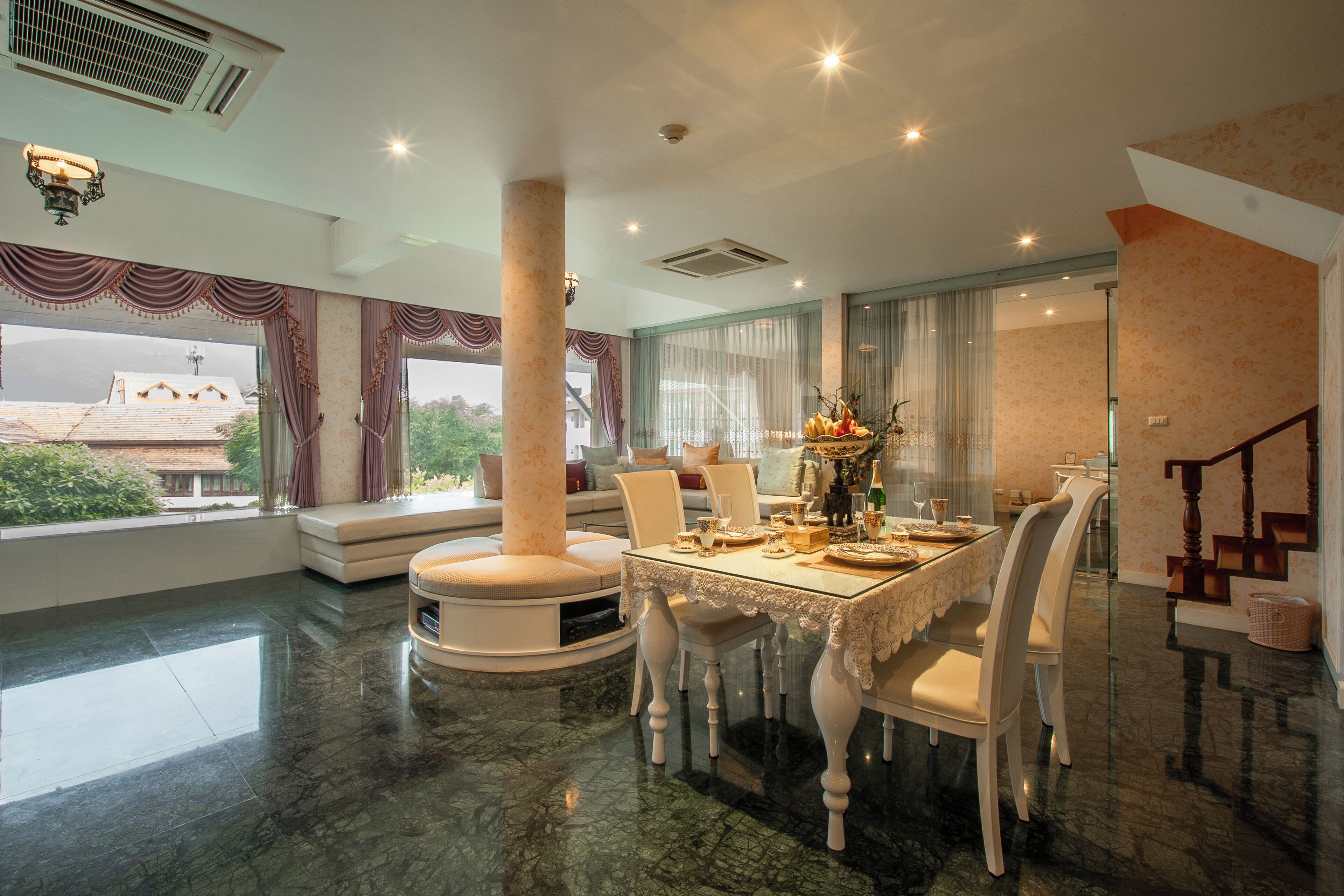 Grand Two Bedroom Residence Suite (Air Purifier) | Mountain view
