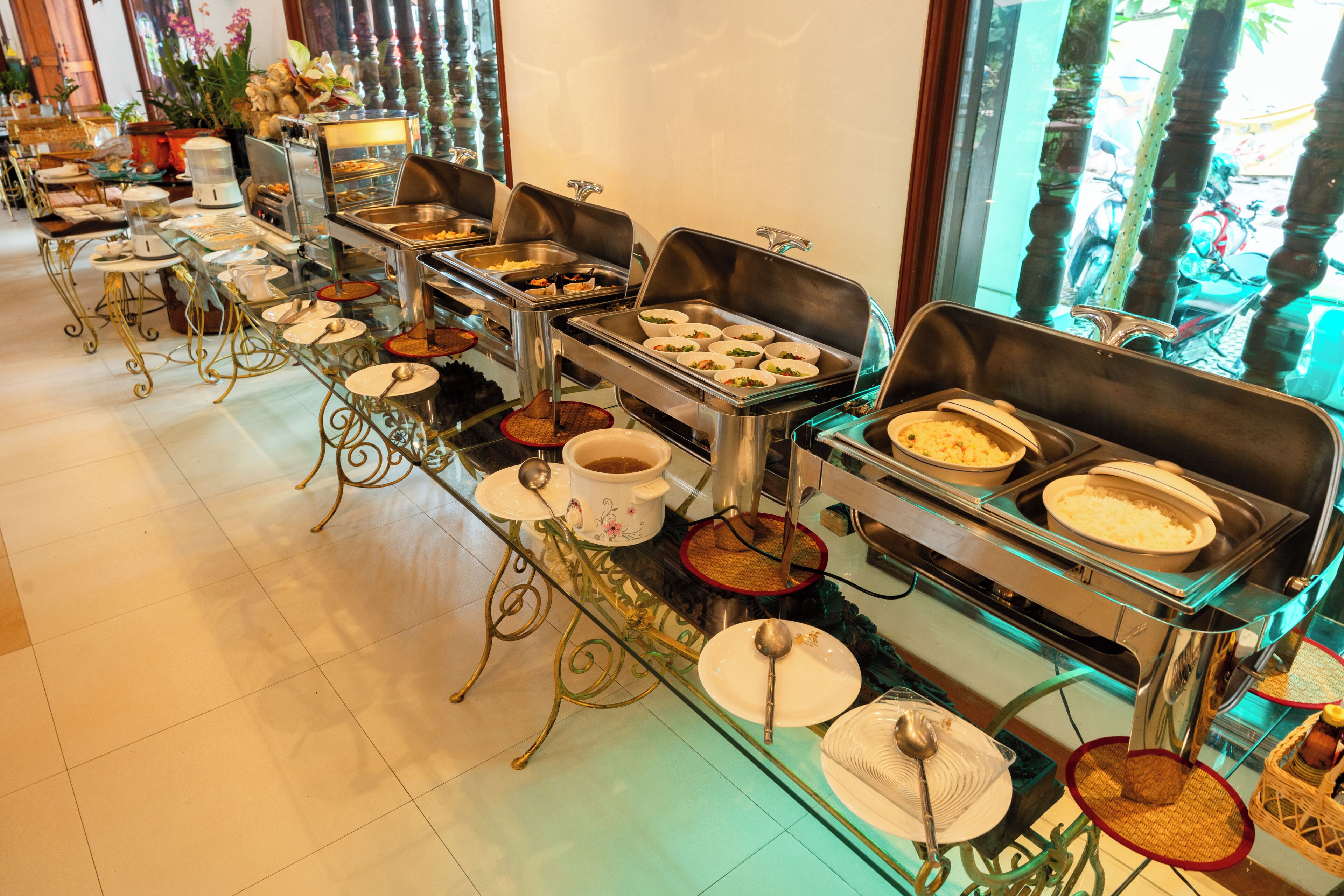 Breakfast area