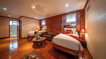 Grand Two Bedroom Residence Suite (Air Purifier) | Minibar, una cassaforte in camera, con stile personalizzato