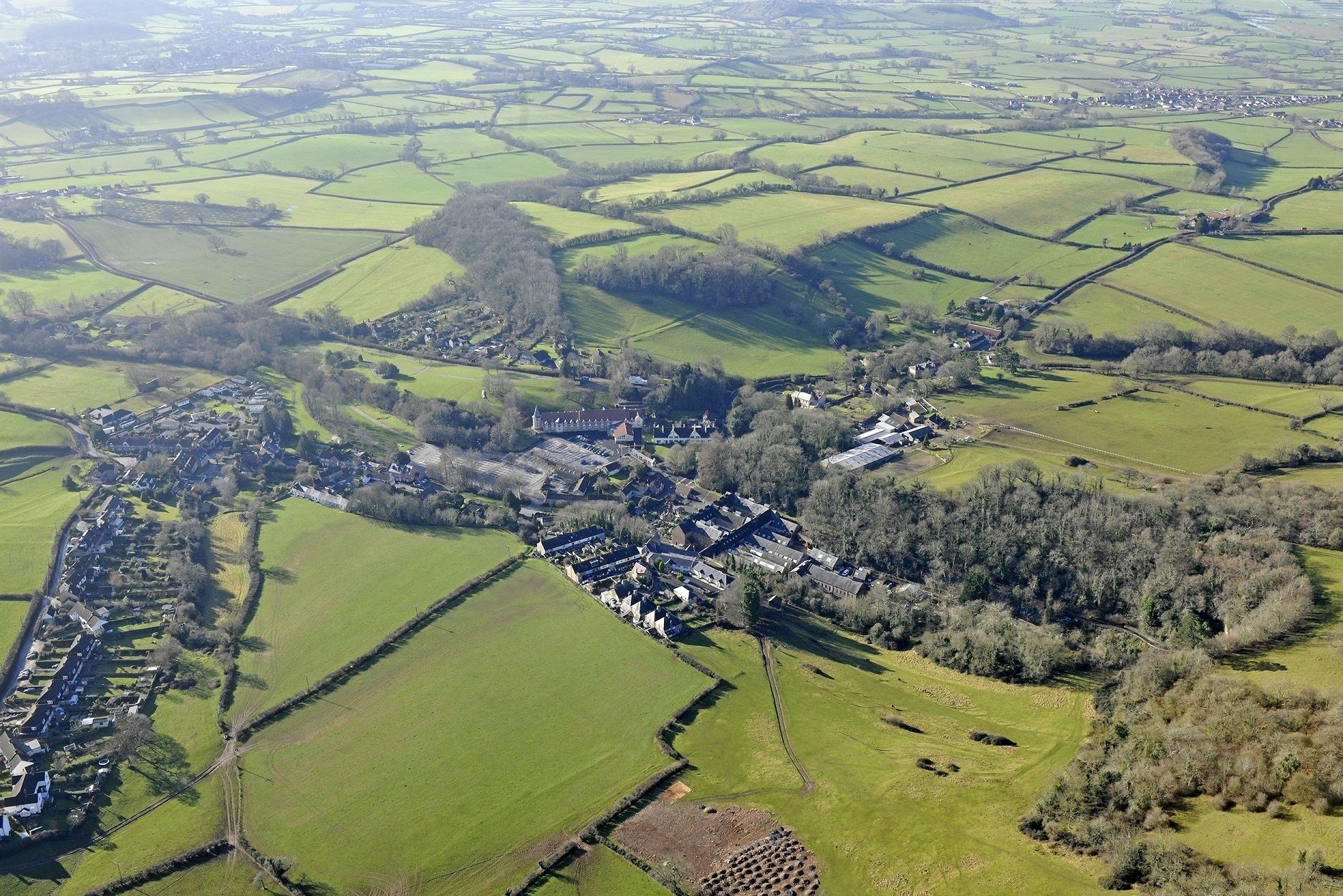 aerial view