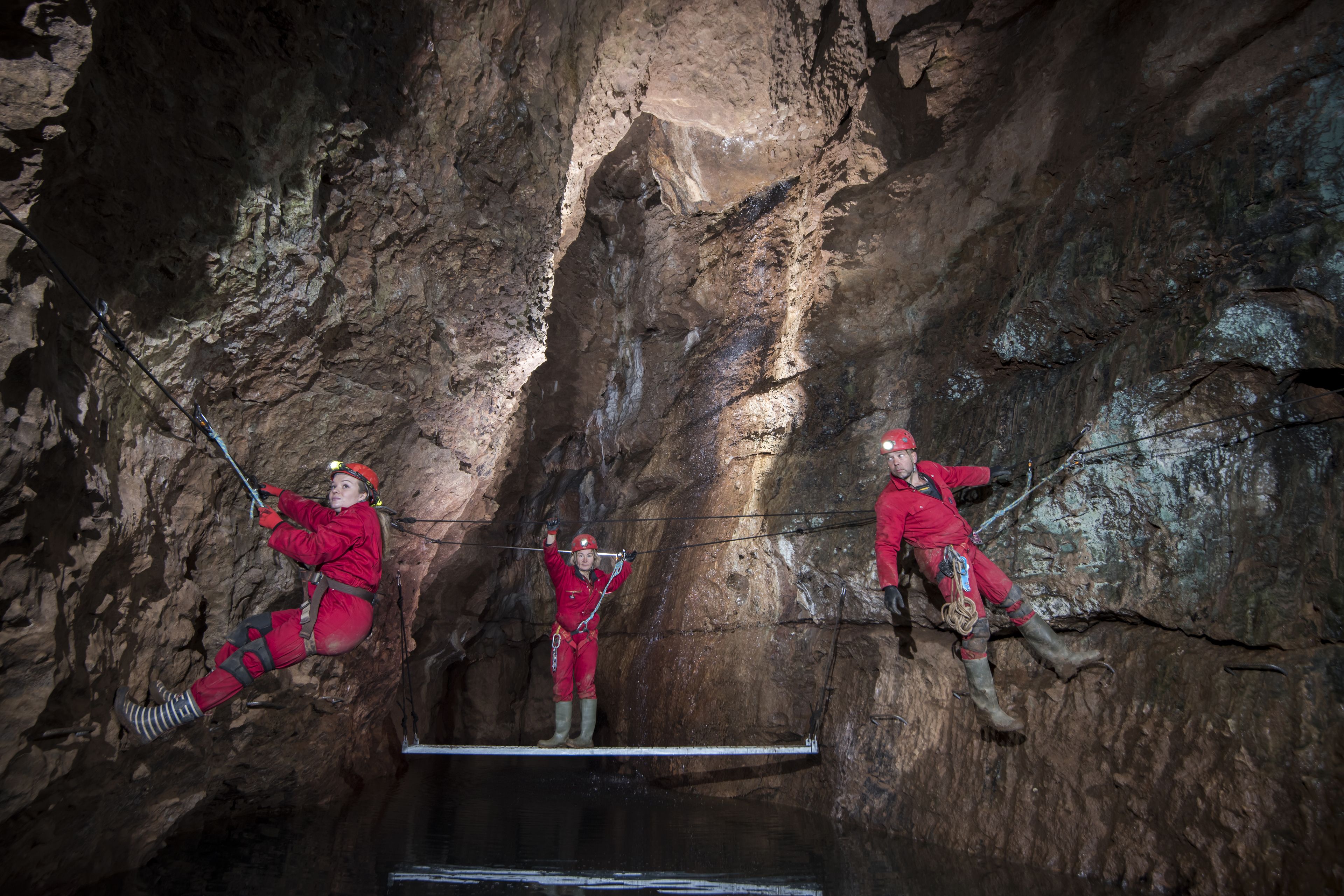 potholing/cave exploring