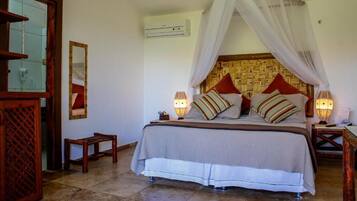 Beach casal Standard | มินิบาร์, ตู้นิรภัยในห้องพัก, ผ้าม่านกันแสง, ผ้าปูที่นอน