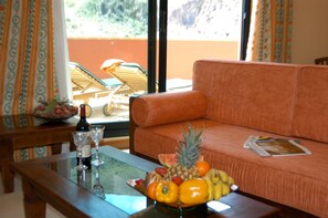 Apartment, 2 Bedrooms, Balcony | Minibar, in-room safe, blackout drapes, iron/ironing board