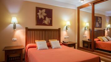 1 slaapkamer, een minibar, een kluis op de kamer