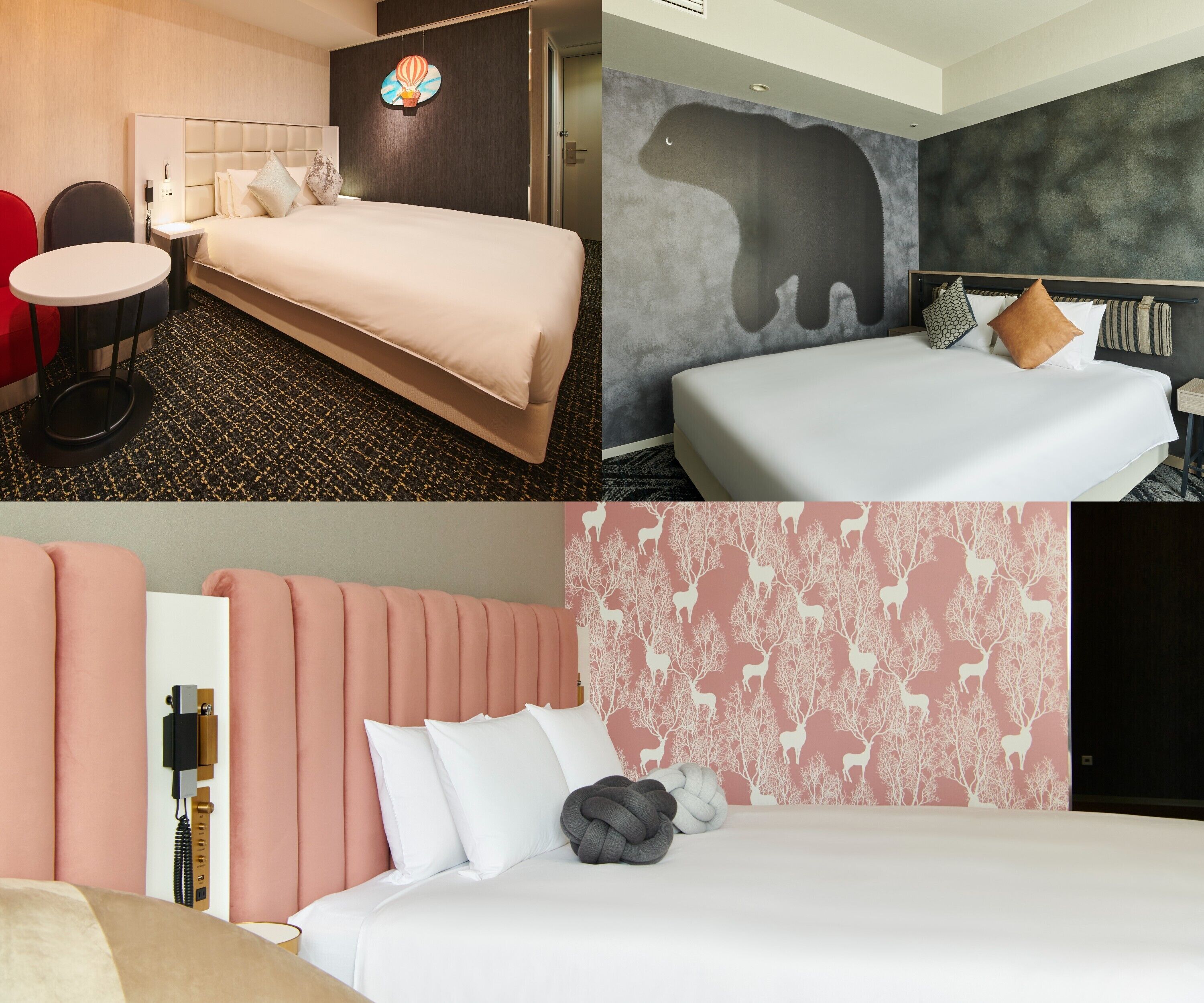 Daunenbettdecken, Zimmersafe, individuell dekoriert