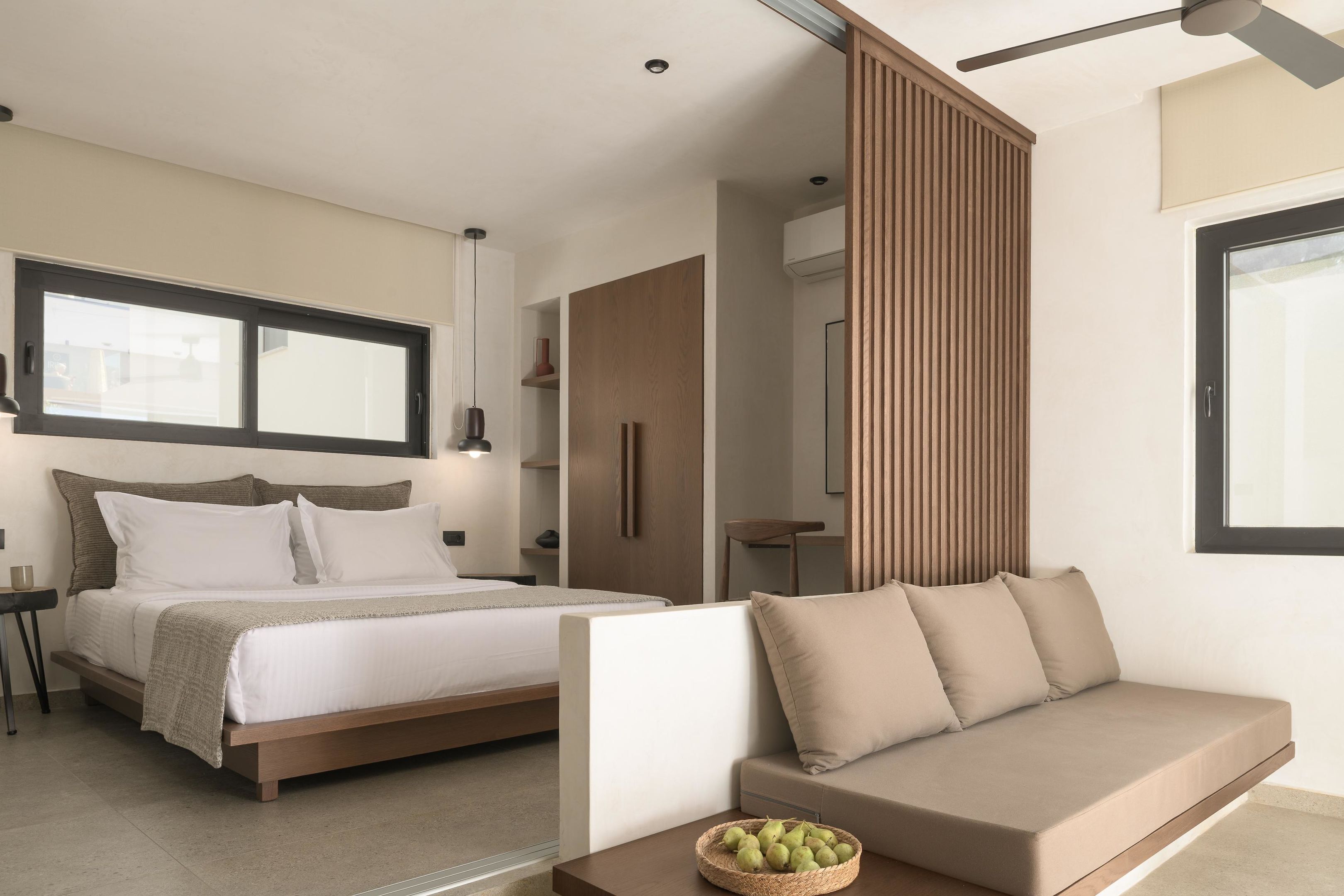 Superior One Bedroom with Sliding Door Sea View | Premium bedding, in-room safe, soundproofing, iron/ironing board