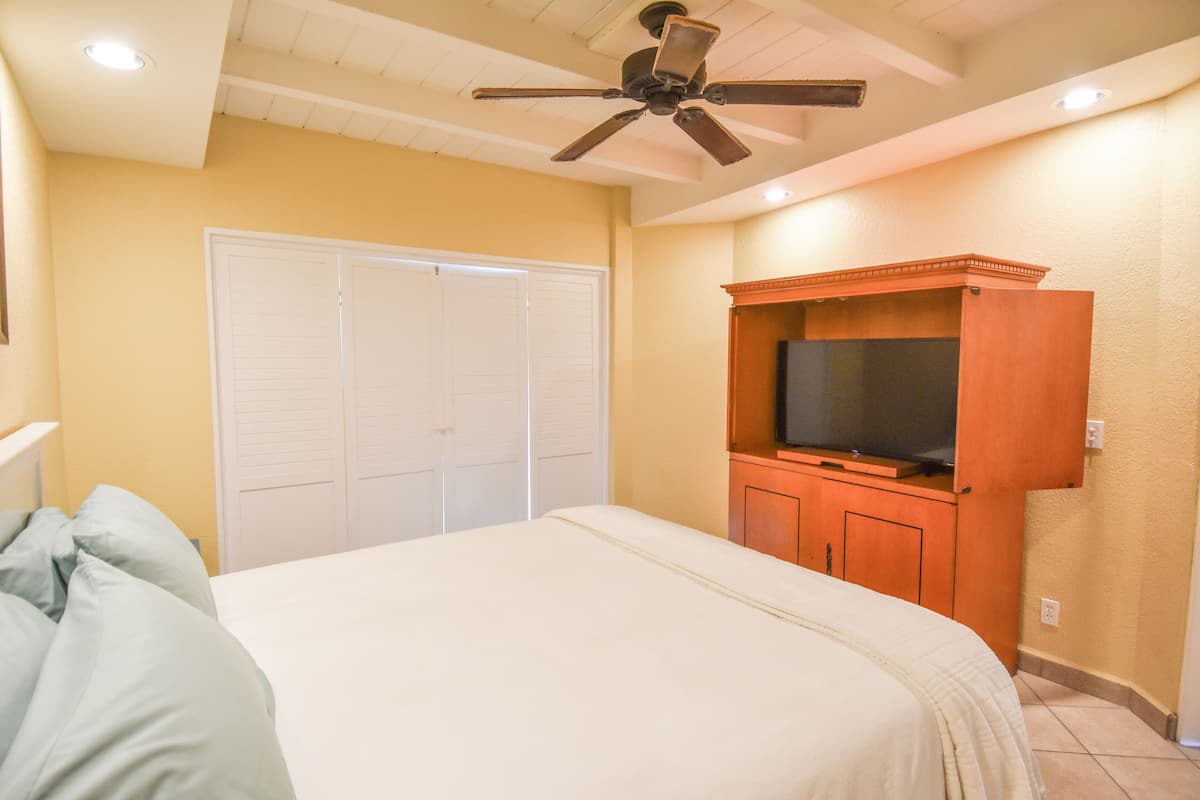 Premium Villa, 2 Bedrooms, Beach View | 2 bedrooms, down comforters, Tempur-Pedic beds, in-room safe