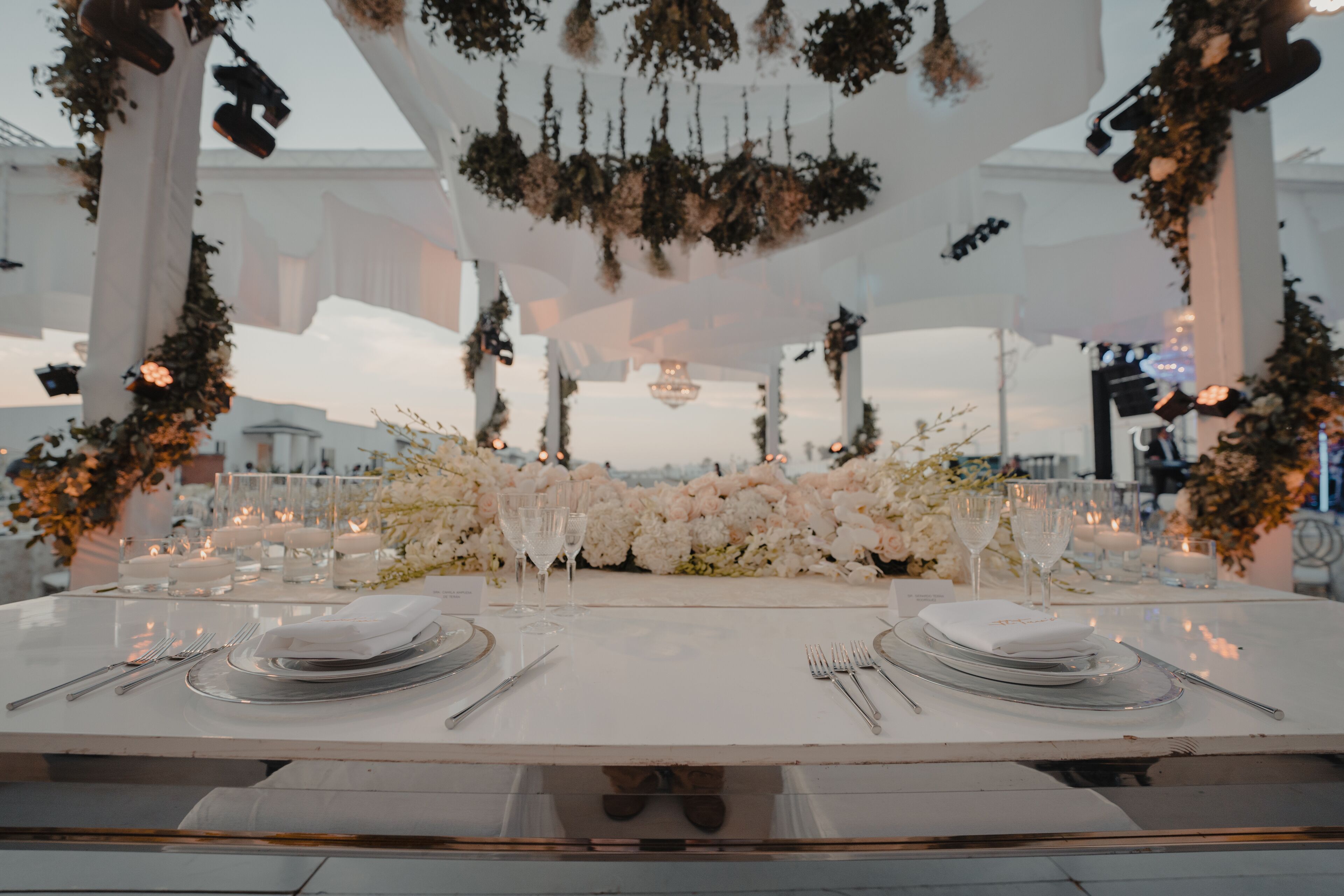 Área de bodas al aire libre