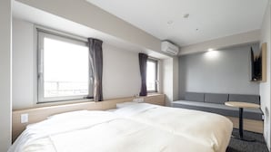 ห้องทวิน, ปลอดบุหรี่ (B type) | โต๊ะทำงาน, ผ้าม่านกันแสง, ห้องเก็บเสียง, เตารีด/โต๊ะรีดผ้า