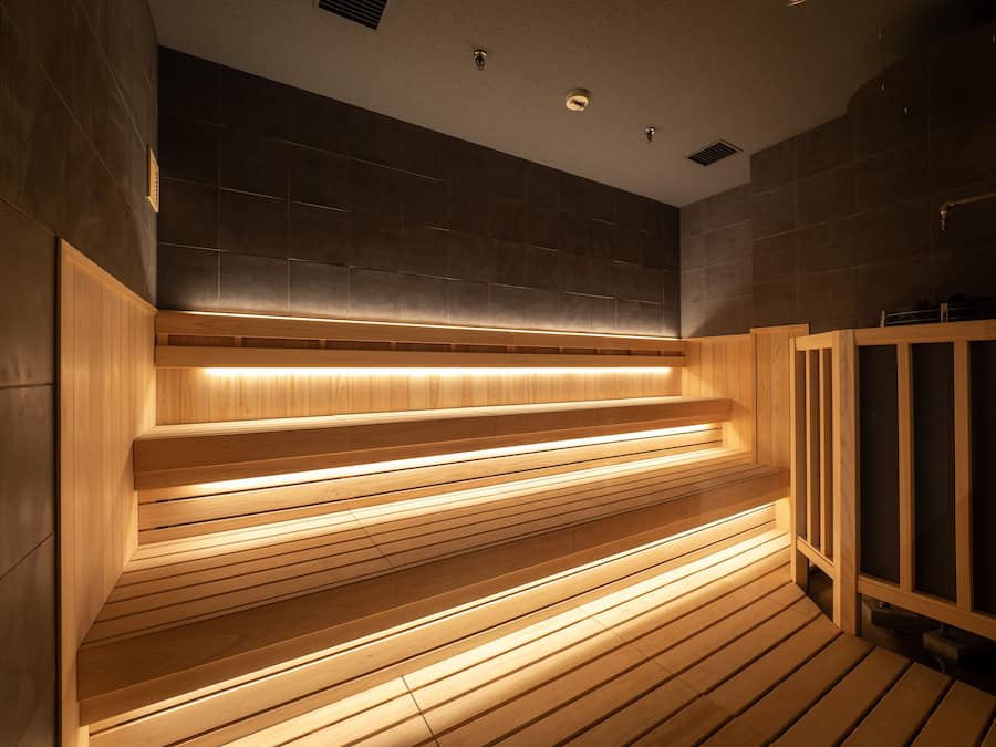 Bain à remous intérieur