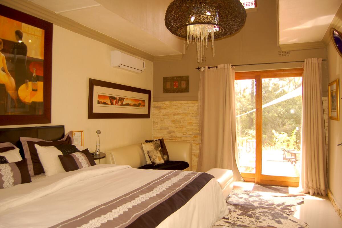 Premium bedding, individually decorated, individually furnished