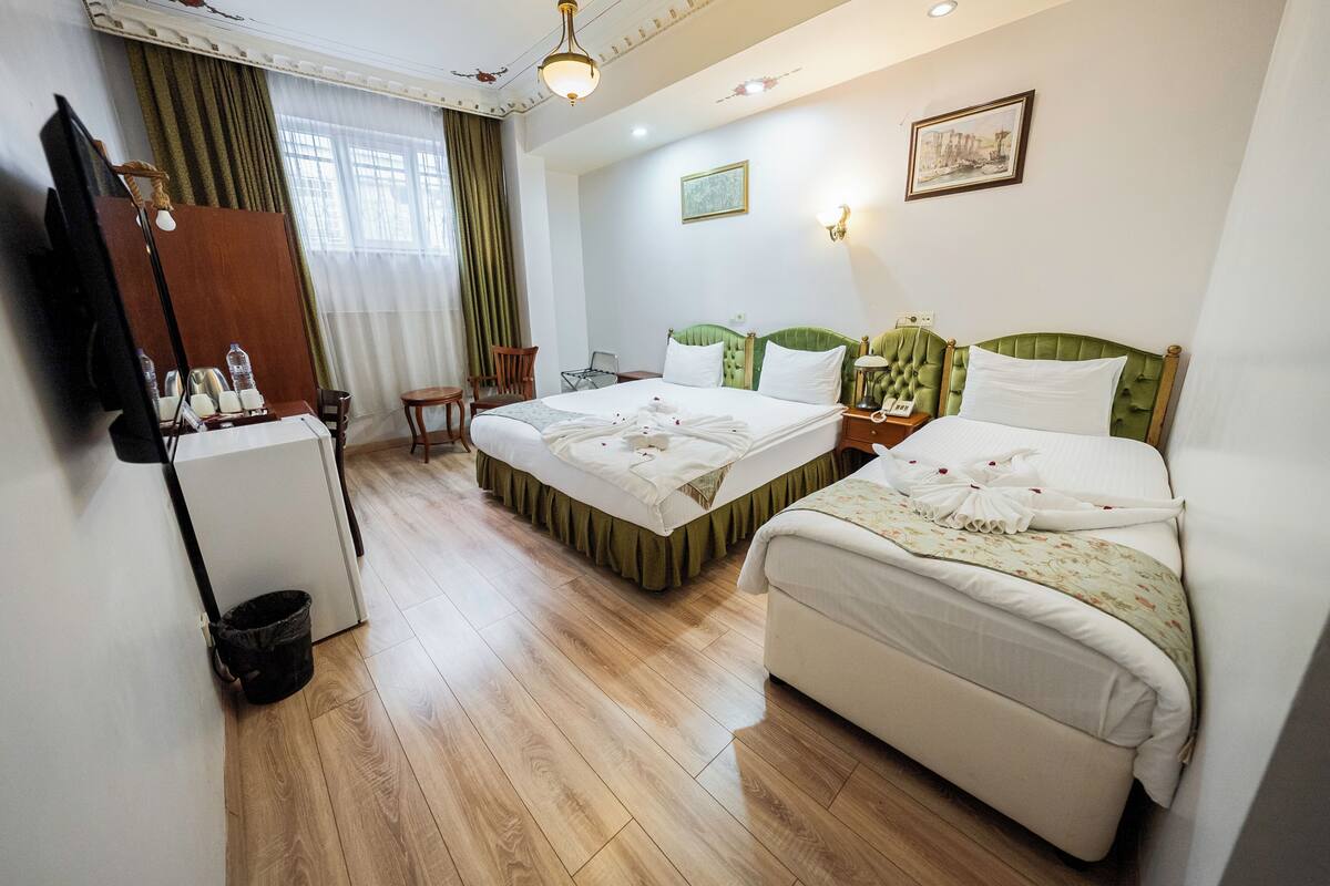 Premium bedding, minibar, in-room safe, soundproofing