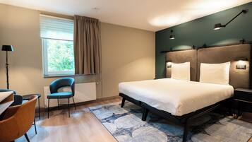 1 quarto, roupas de cama premium, escrivaninha, Wi-Fi de cortesia