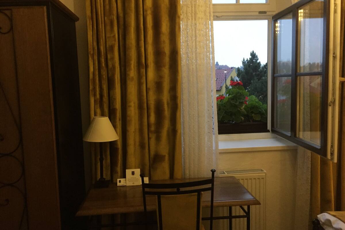 deluxe double room, ensuite, garden view (double room 007) | view from room