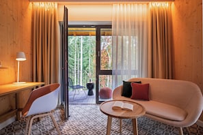 Minibar, in-room safe, desk, blackout curtains