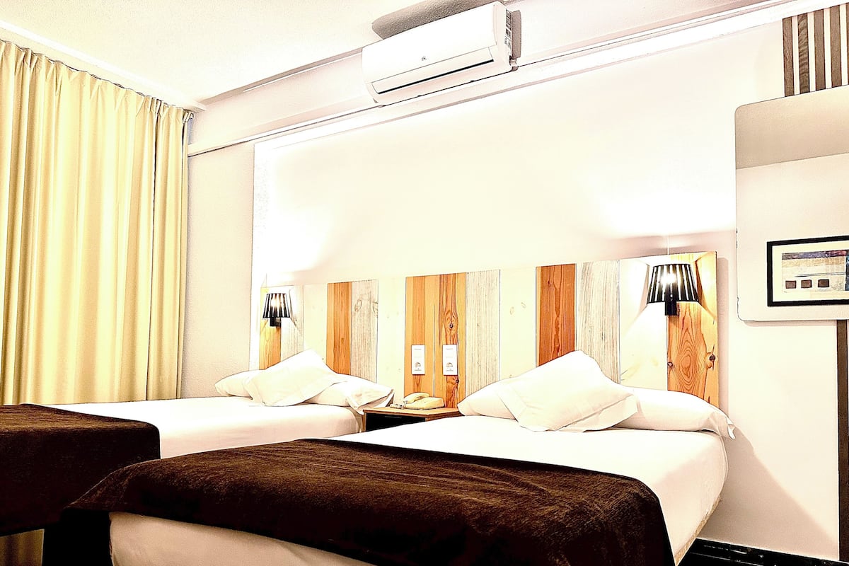 Double Room with Terrace | 저자극성 침구, 암막 커튼, 방음 설비, 무료 WiFi