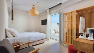 Bettwäsche aus ägyptischer Baumwolle, hochwertige Bettwaren, Minibar