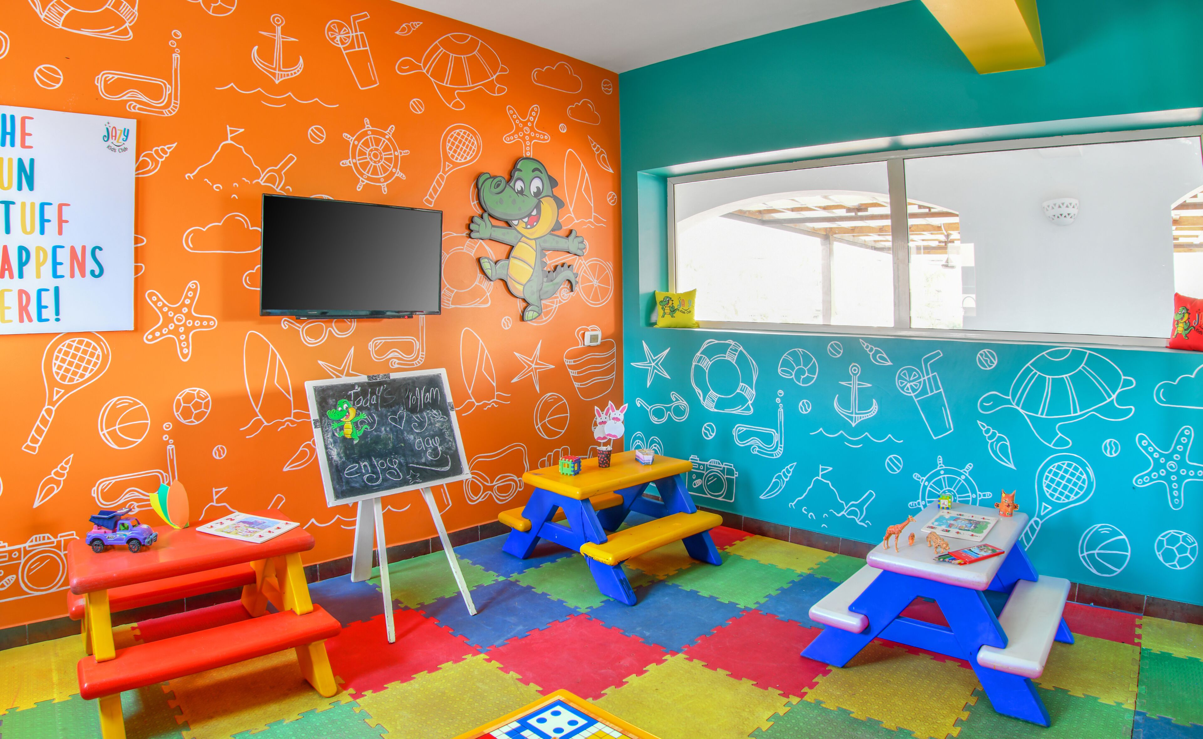 children’s play area – indoor