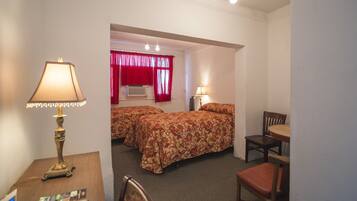 Standard Room, 2 Double Beds | Desk, free WiFi, bed sheets