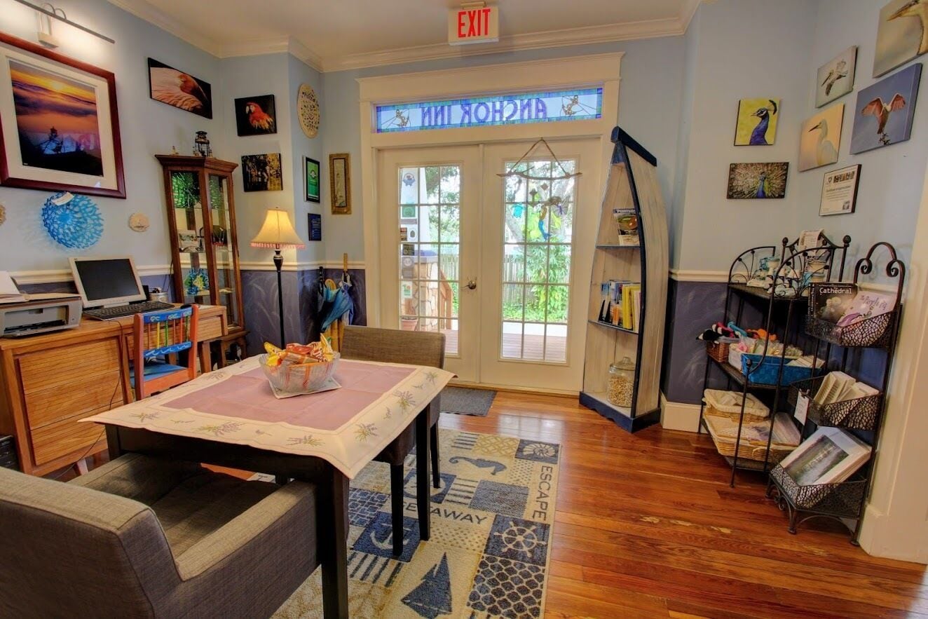 Sala de estar en el lobby