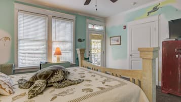 Deluxe Room, 1 Queen Bed, Accessible, Jetted Tub (Pet Friendly) | Premium bedding, individually decorated, individually furnished