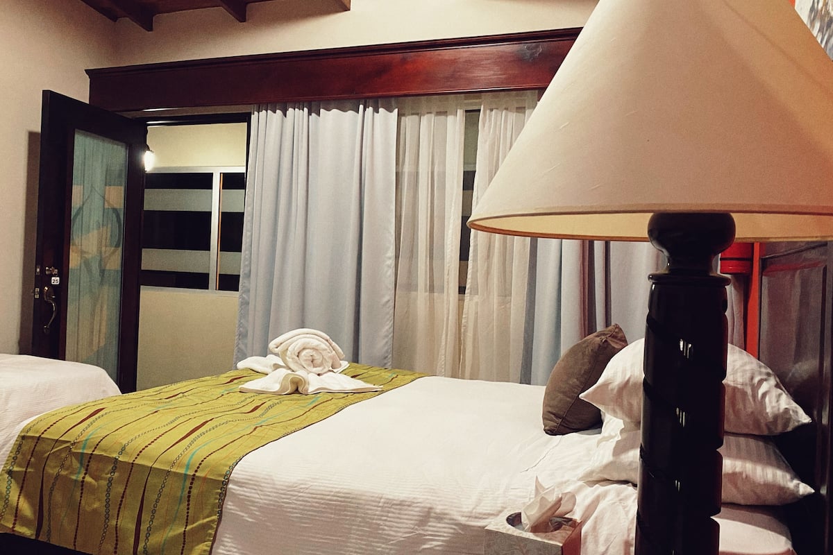 Front Side Room ((Face Main Road)) | Premium bedding, minibar, in-room safe, desk