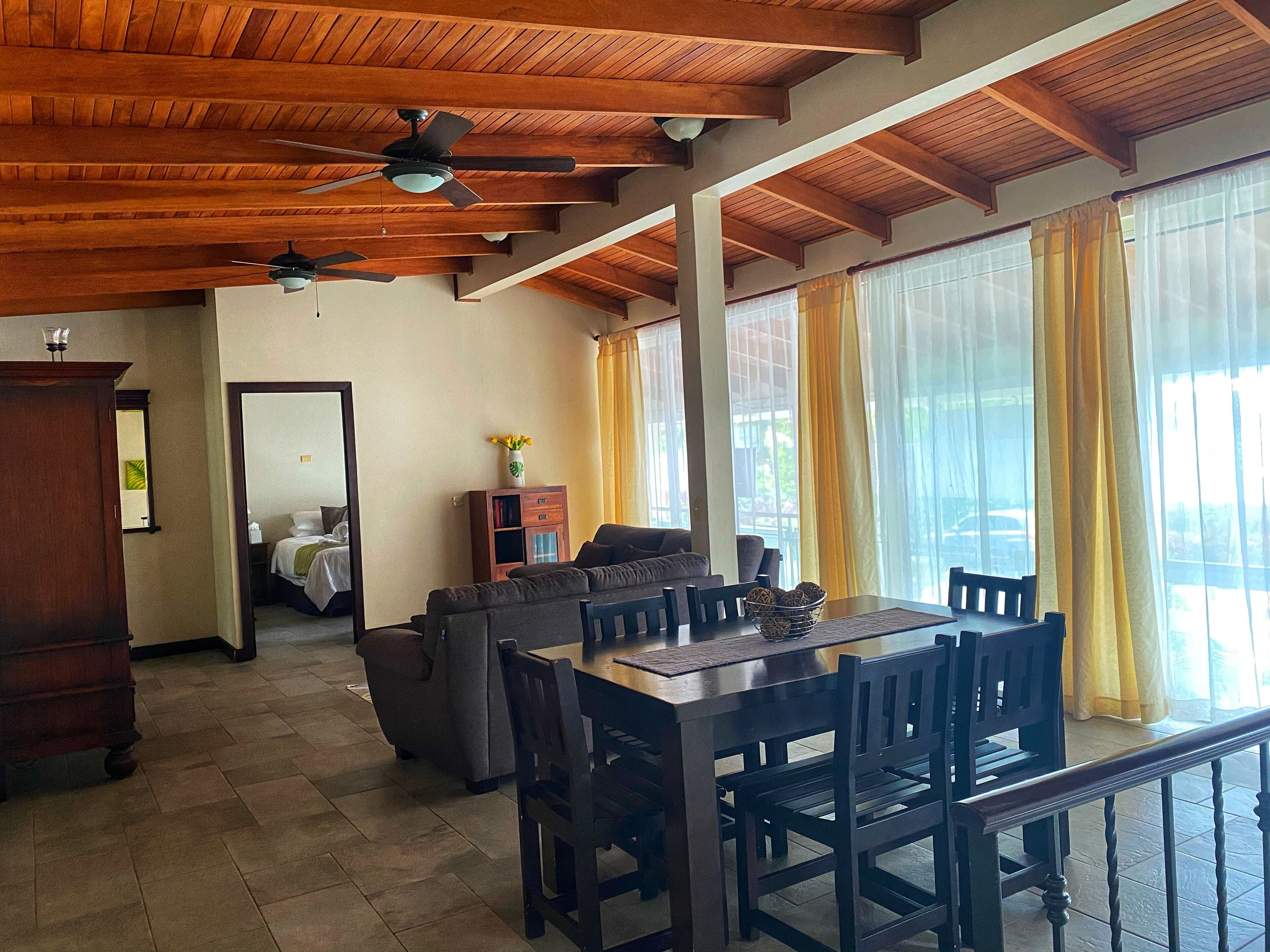 apartment ((facing main road)) | in-room dining