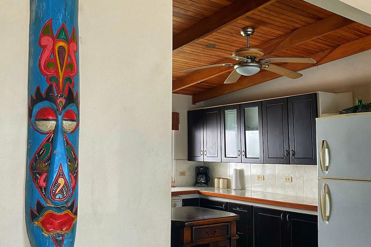 apartment ((facing main road)) | private kitchen | fridge