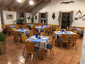 Daily buffet breakfast (EUR 14 per person)