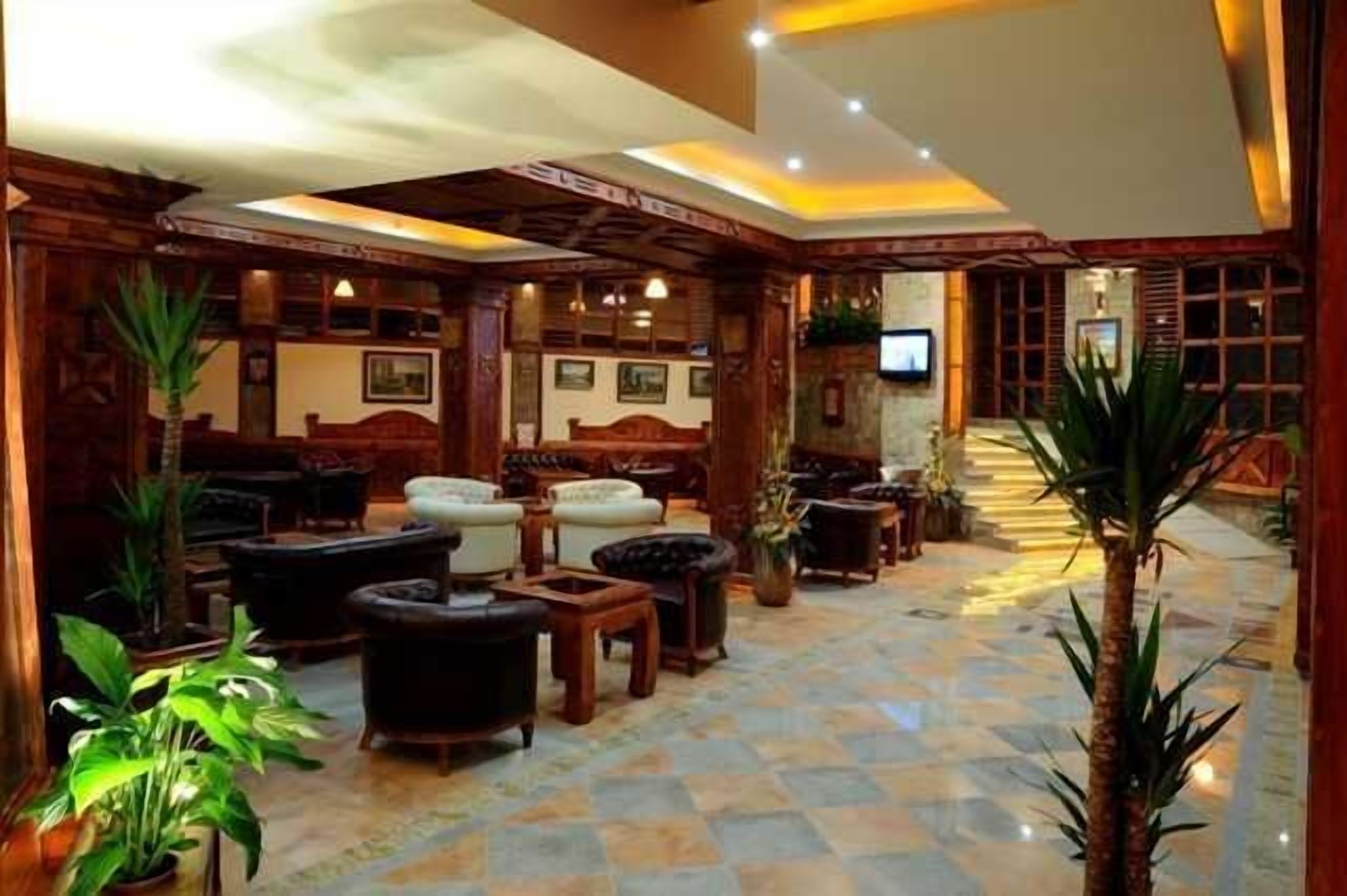 Lobby sitting area