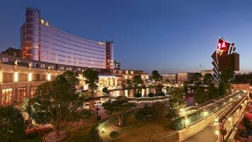 Front of property – evening/night