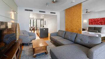 Apartment, 2 Bedrooms | In-room safe, individually decorated, individually furnished