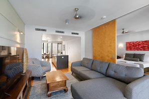 Apartment, 2 Bedrooms | In-room safe, individually decorated, individually furnished