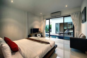 2 bedroom pool villa | Minibar, in-room safe, desk, blackout drapes - Seastone Private Pool Villas (Choeng Thale)