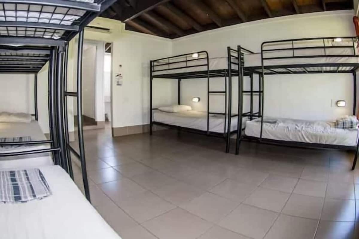 Blackout curtains, free WiFi, bed sheets
