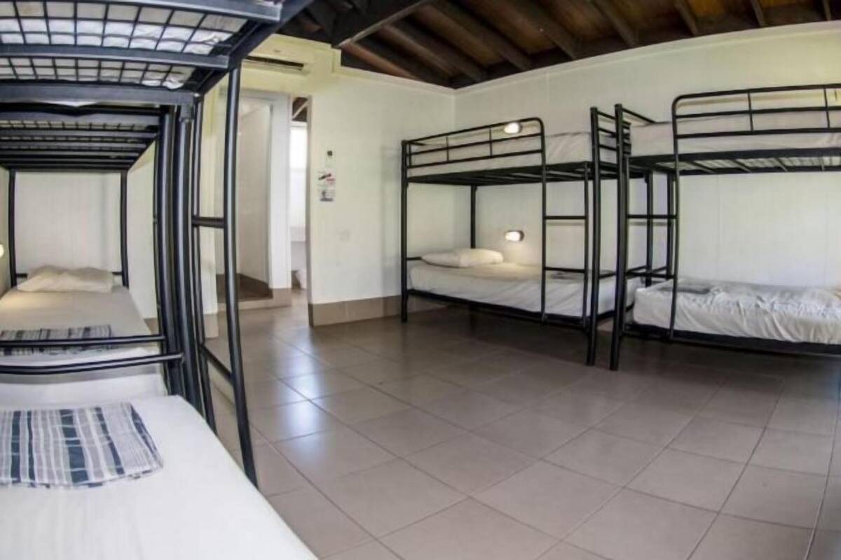 Blackout curtains, free WiFi, bed sheets