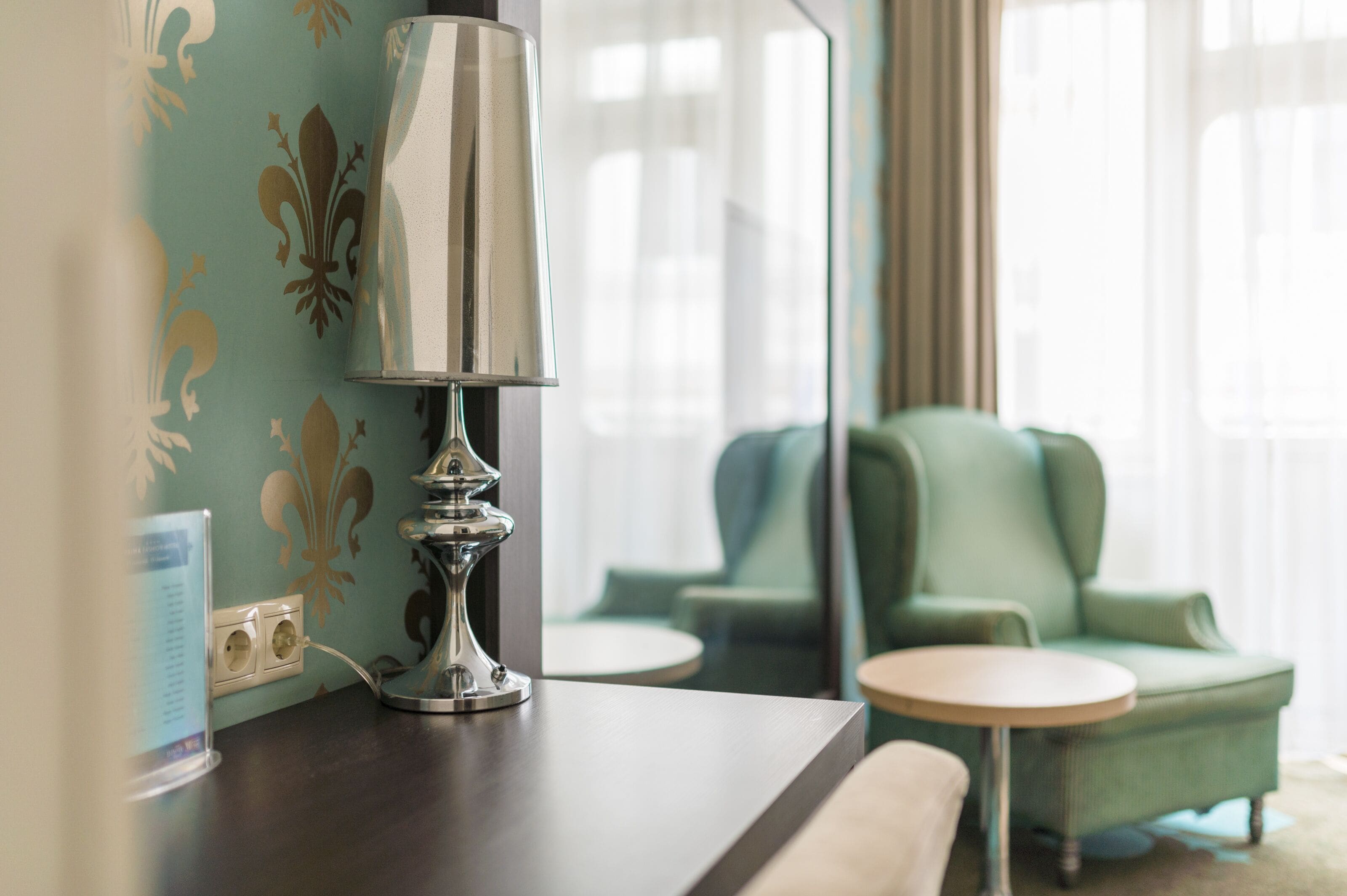 deluxe double plus room | premium bedding, in-room safe, desk, blackout curtains