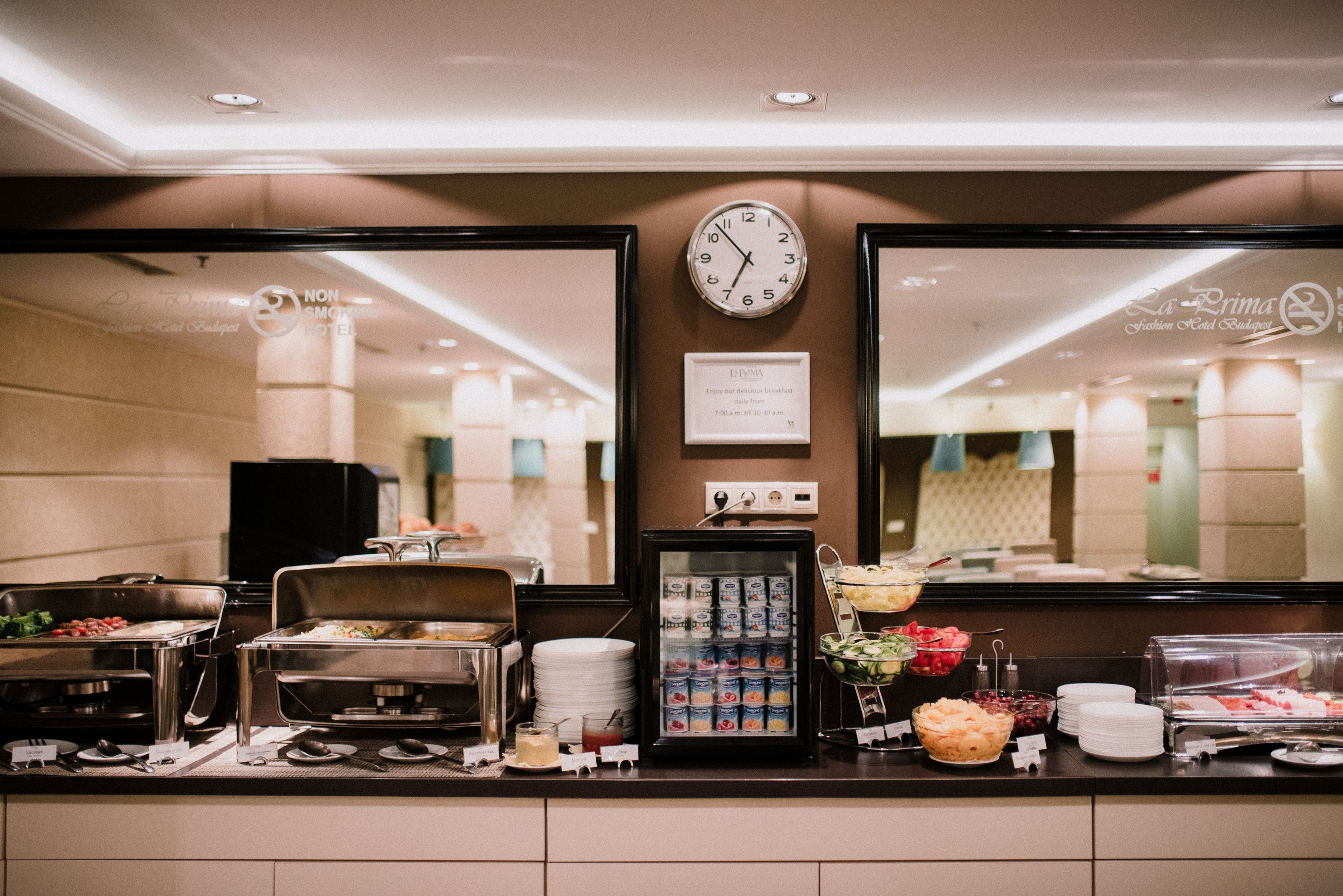 daily buffet breakfast (huf 5000 per person)