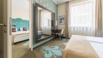 1 habitación y ropa de cama de alta calidad